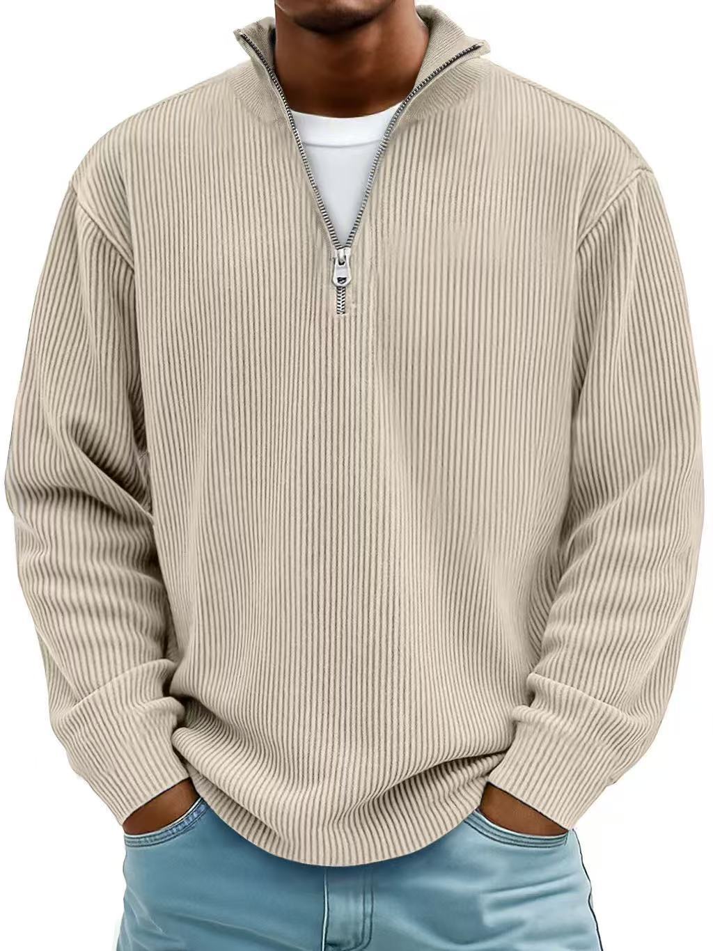 Corduroy Sweatshirt Long Sleeve
