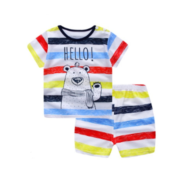 Favourite Cartoon Print Toddler Clothing Sets