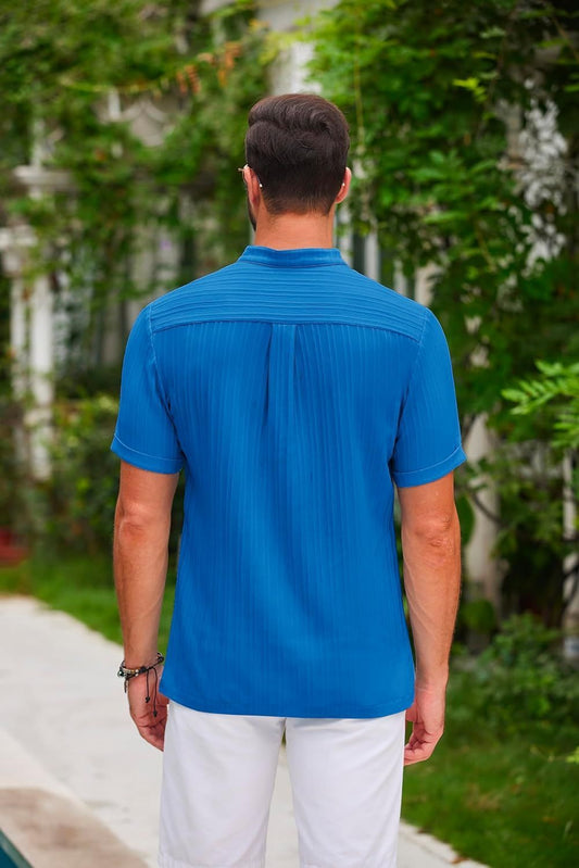 Breathable Comfort Short-Sleeve Polo Shirt