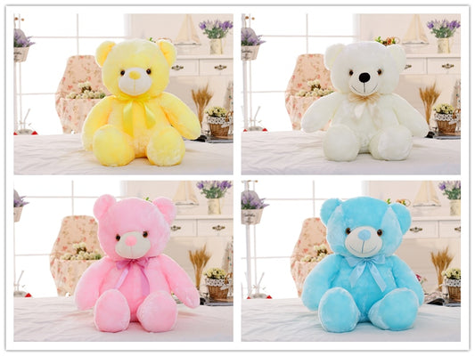 Creative Light Up LED Teddy Bear Stuffed Toy