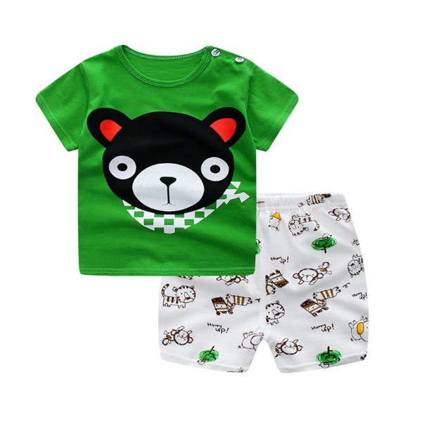 Favourite Cartoon Print Toddler Clothing Sets
