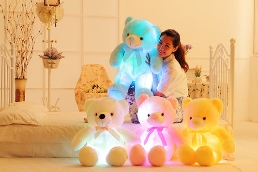 Creative Light Up LED Teddy Bear Stuffed Toy