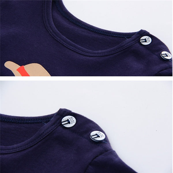 Favourite Cartoon Print Toddler Clothing Sets