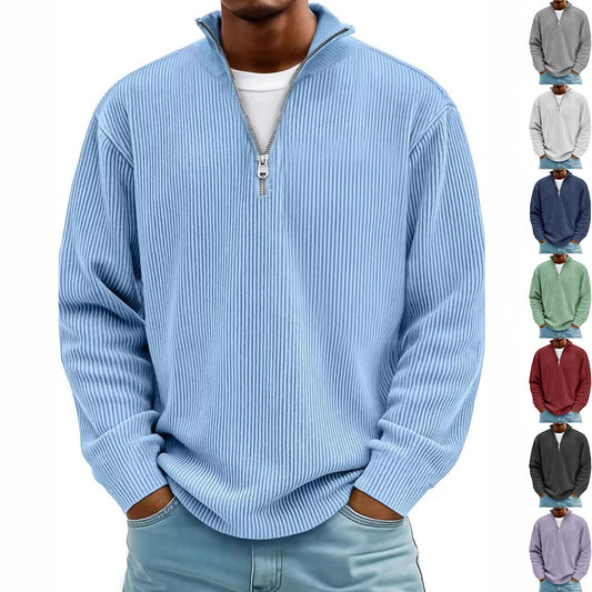 Corduroy Sweatshirt Long Sleeve